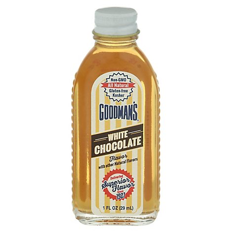 Goodmans Flavor Chocolate White - 1 FZ