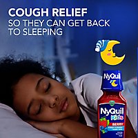 Vicks Child Nyquil Berry Nighttime Liquid - 8 FZ - Image 4