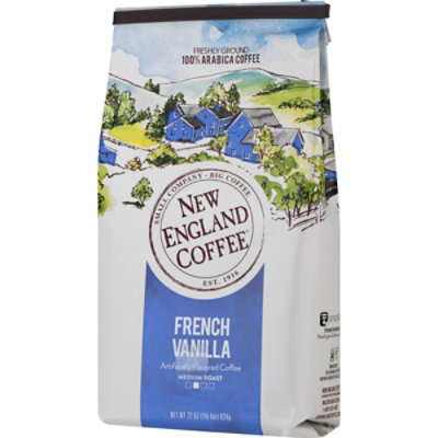 New England Coffee French Vanilla Coffee - 22 OZ - Image 4