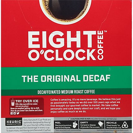 Eight O'clock Coffee The Original Decaf Kcup - 32 CT - Image 6