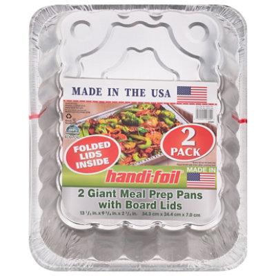 Handi-foil Pans & Lid All Purpose Giant - Each - ACME Markets