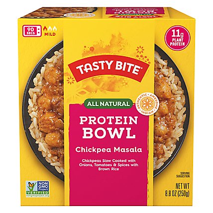 Tasty Bite Bowl Chickpea & Rice - 8.8 OZ - Image 1