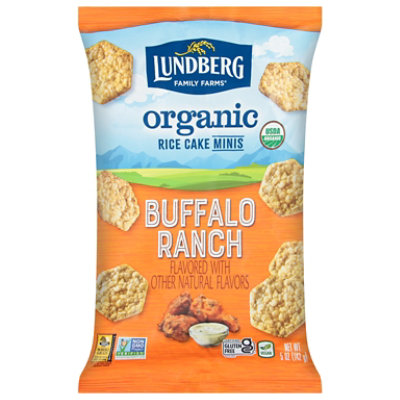 Lundberg Family Farms Regenerative Organic Certified Mini Rice Cakes Buffalo Ranch - 5 Oz - Image 2