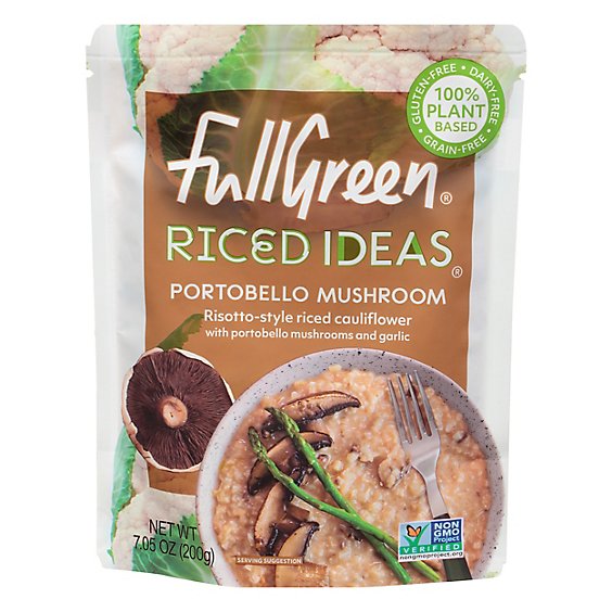 Fullgreen Riced Ideas Portobello Mushroom - 7.05 Oz