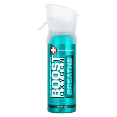 Boost Oxygen 3l Pocket Size Menthol-eucalyptus - EA