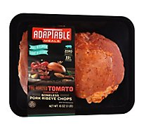 Adaptable Fire Roasted Tomato Ribeye Pork Chop - LB