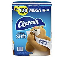 Charmin Ultra Soft Toilet Tissue Dry 2 Ply Unscented - 30 RL
