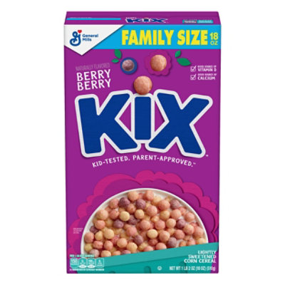 Kix Berry Berry Cereal - 18 OZ - Haggen