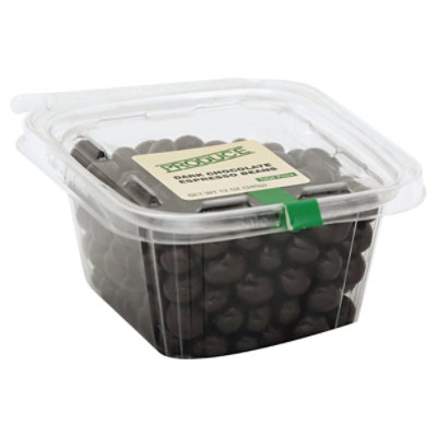 Dark Chocolate Espresso Beans - 12 Oz - Image 1