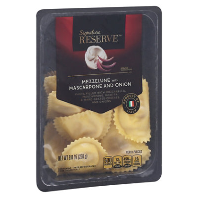 Signature RESERVE Mezzaluna Mascarpone Onion Pasta - 8.8 Oz