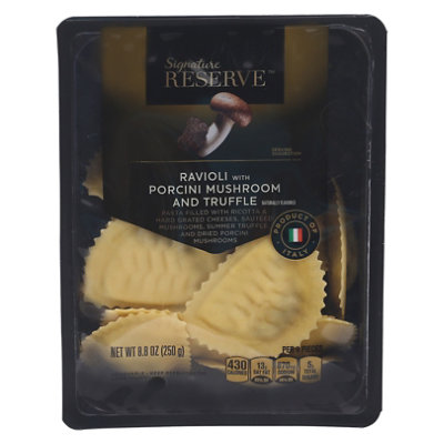 Signature Reserve Pasta Ravioli Porcini Mushroom Truffle - 8.8 OZ - Image 4