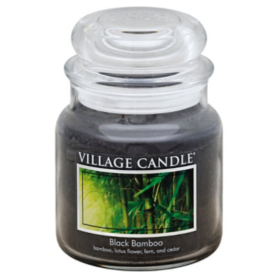 Vil 16z Blk Bamboo Candle - EA - Image 1