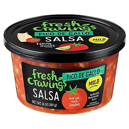 Fresh Cravings Salsa Mild Pico De Gallo - 14 OZ - Image 3