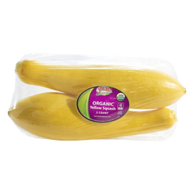 Pero Family Farms Organic Yellow Squash - 2 Count - Image 1