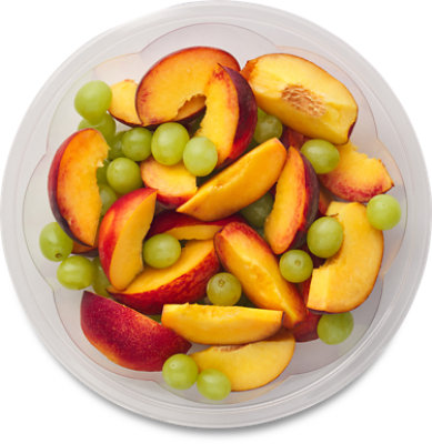 Fruit Bowl Peaches Nectarines Grapes - EA