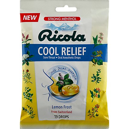 Ricola Cool Relief Lemon Frost - 19 CT - Image 2
