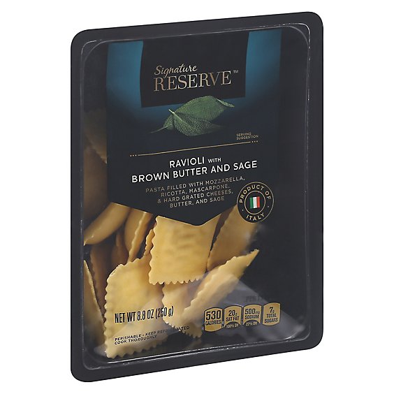 Signature Reserve Pasta Ravioli Brown Butter Sage - 8.8 OZ