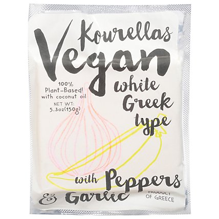 Kourellas Garlic Pepper White Cheese - 5.3 Oz - Image 2