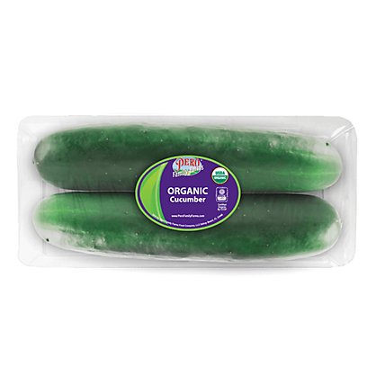 Pero Family Farms Organic Cucumber - 2 Count - Image 1