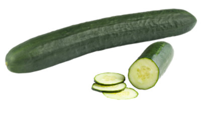 Pero Family Farms Organic Euro Cucumber - Each - Image 1