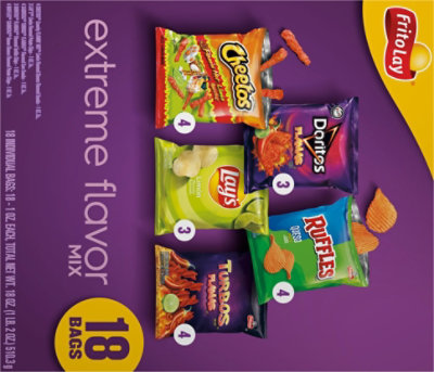 Frito Lay Variety Pack Extreme Flavor Mix - 18 Count - Image 6
