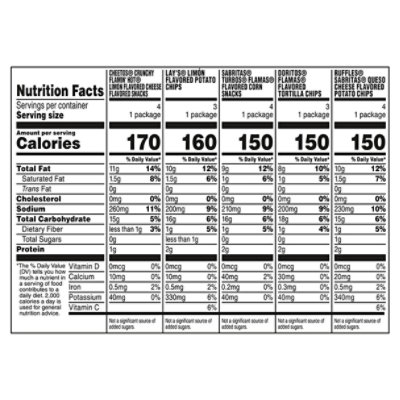 Frito Lay Variety Pack Extreme Flavor Mix - 18 Count - Image 4