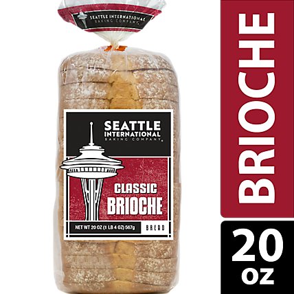 Seattle International Brioche Bread - 20 OZ - Image 1