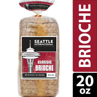 Seattle International Brioche Bread - 20 Oz