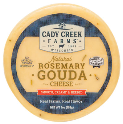 Cady Creek Farms Rosemary Gouda Cheese - 7.04 OZ - Image 1