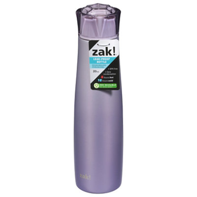 Amethyst 20oz Stainless Steel Double Wall Vacuum Jewel Bottle - EA