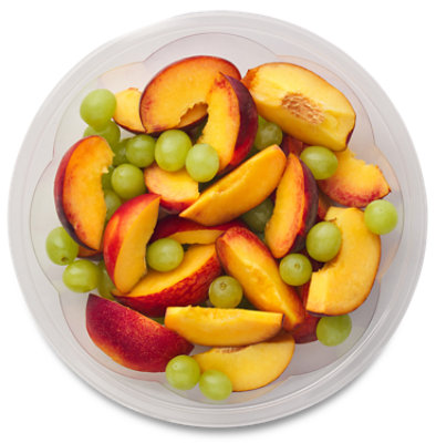 Fruit Bowl Peach Nectarine Apple Grape - EA