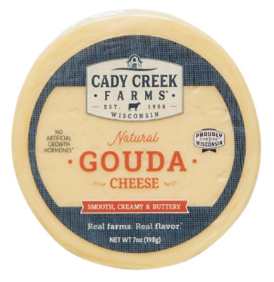 Cady Creek Farms Creamy Gouda Chesse - 7.04 OZ - Image 1