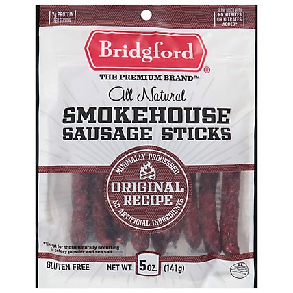 Bridgford Natural Style Smokehouse Sausage Sticks - 5 OZ - Image 3