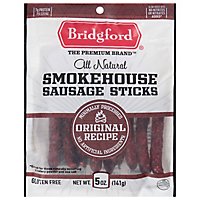 Bridgford Natural Style Smokehouse Sausage Sticks - 5 OZ - Image 1