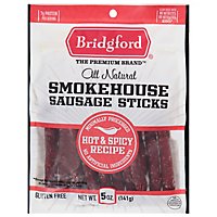 Bridgford Hot & Spicy Style Smokehouse Sausage Sticks - 5 OZ - Image 3