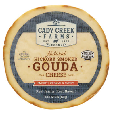 Cady Creek Farms Hickory Smoked Gouda - 7.04 OZ - Image 1