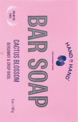 Hand In Hand Cactus Blossom Bar Soap - 5 OZ - Image 5