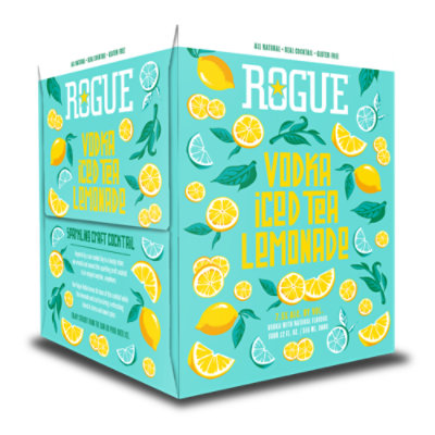 Rogue Lemonade Ice Tea Vodka Soda - 4-12 FZ - Image 1