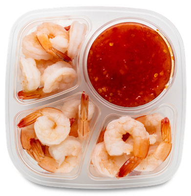 ReadyMeals Shrimp Quad Pack With Kickd Cocktail Sauce - Each