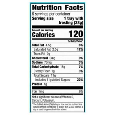 Dunkaroos Vanilla Cookies and Chocolate Frosting 6 - 1.5 Oz.  - Image 3