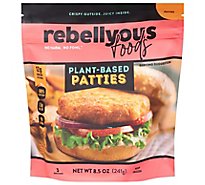 Rebellyous Plant Based Patties - 8.5 Oz