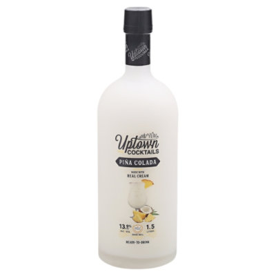 Uptown Wine Cocktails Pina Colada Coconut Texas Wine Based Cocktail - 1.5 Liter - Image 3