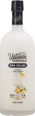 Uptown Wine Cocktails Pina Colada Coconut Texas Wine Based Cocktail - 1.5 Liter - Image 2