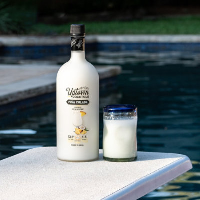 Uptown Wine Cocktails Pina Colada Coconut Texas Wine Based Cocktail - 1.5 Liter - Image 3