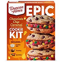 Duncan Hines Epic Baking Kit Chocolate Chip Caramel Cookie Kit - 20.8 Oz - Image 2
