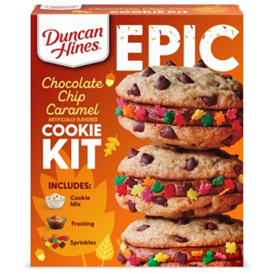 Duncan Hines EPIC Baking Kit Chocolate Chip Caramel Cookie Kit - 20.8 Oz - Image 1