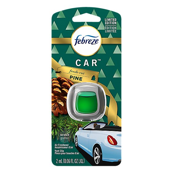 Febreze Car Fresh Cut Pine Air Freshener - Each