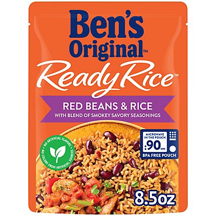 Bens Original Red Beans Ready Rice Side Dish - 8.5 OZ - Image 1