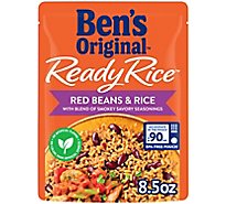 Ben's Original Ready Rice Easy Dinner Side Red Beans & Rice Flavored Pouch - Rice 8.5 Oz