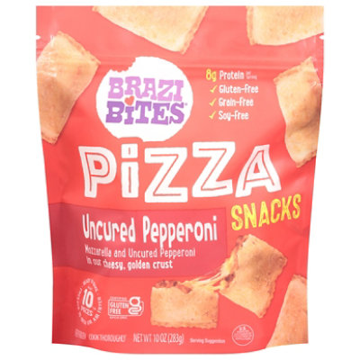 Brazi Bites Pizza Snacks Pepperoni  - 10 OZ